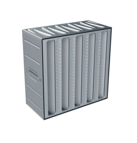Filtro de alta temperatura - Absolute V HT120 series - Camfil - de aire / de bolsa / de fibra de vidrio