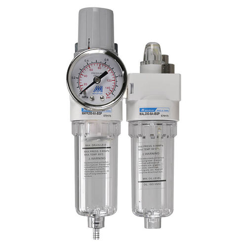 Filtro regulador lubricador de aire comprimido - MACP200L - Mindman Industrial