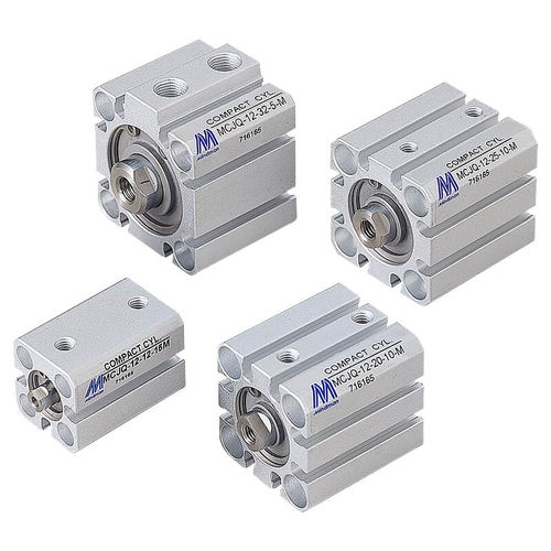 Actuador neumático - MCJQ - Mindman Industrial - lineal / de doble efecto / compacto