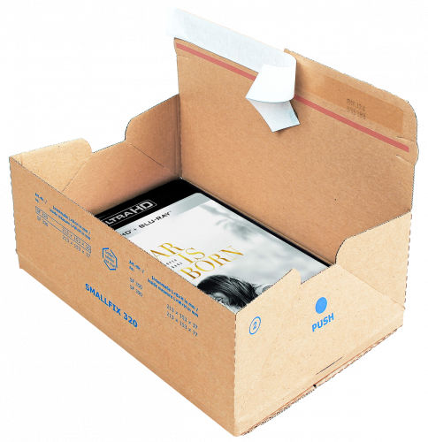 Embalaje de cartón - SMALLFIX - DREI V GmbH - para transporte / plegable