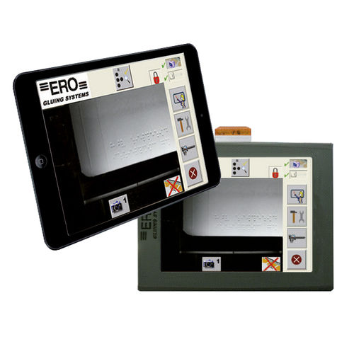 Sistema de inspección para braille - ERO-BR - ERO Gluing Systems - con cámara / automático / de control de calidad