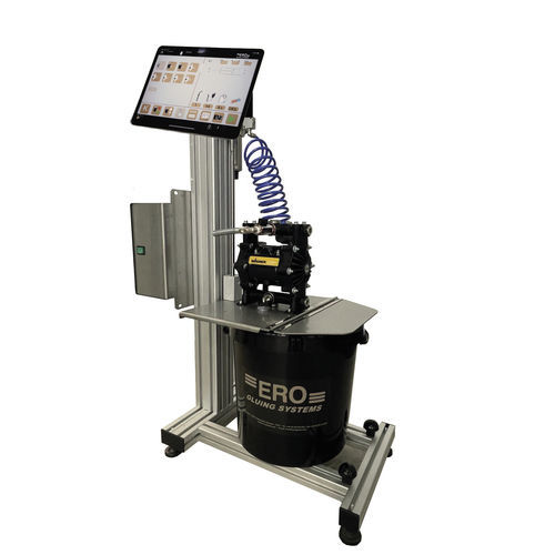 Máquina encoladora automática - ERO-O - ERO Gluing Systems - de baja presión / sin contacto / cartón
