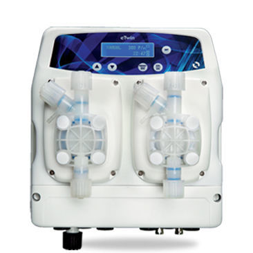 Bomba peristáltica - eTwin Cl-pH - Etatron D.S. - para productos químicos / accionada por solenoide / estacionaria