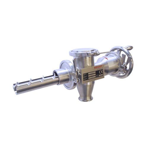Muestreador de tornillo - Hecht Technologie GmbH - de polvo / para granulados / en línea