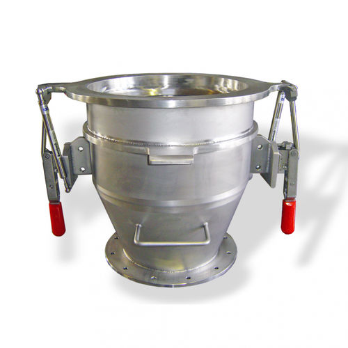 Sistema de acoplamiento para big bags - CAS - Hecht Technologie GmbH