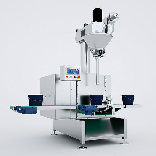 Llenadora automática - inno-tech Verpackungsmaschinen GmbH - de cubos / ponderal