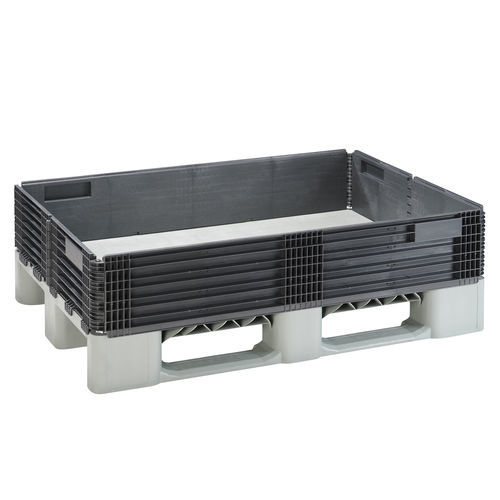 Caja-palé de plástico - KIGAFRAME® - Kiga GmbH - de manipulación / apilable / reciclable