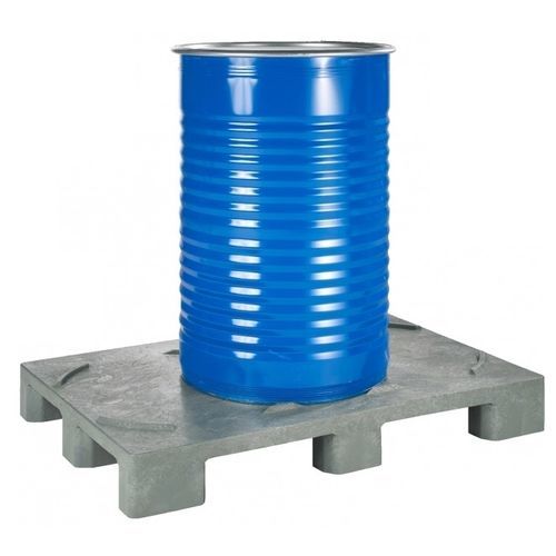 Palé para barriles - K6000 series - Kiga GmbH - de plástico reciclado / con bandeja lisa
