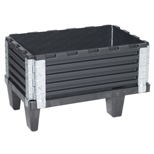 Caja-palé de plástico - 1A001 - Kiga GmbH - de acero / de aluminio / para almacenamiento