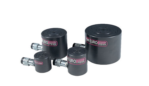 Cilindro hidráulico - CMP series - Euro Press Pack Spa Unipersonale - de simple efecto / roscado / extraplano