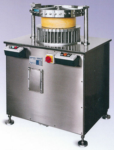 Porcionadora de queso de pasta dura - KMS 450 - Maschinenbau Heinrich Hajek - de pasta blanda / de lámina / semiautomática