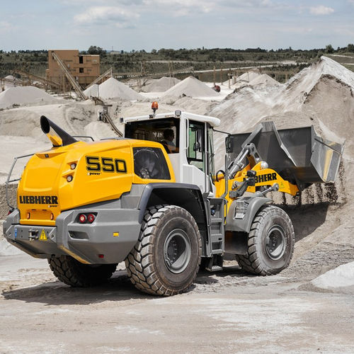 Cargadora de ruedas - L 550 XPower - Liebherr Excavators - articulada / para cantera