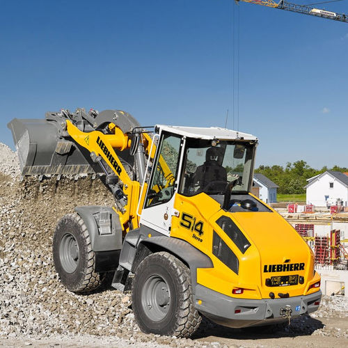 Cargadora de ruedas - L 514 Stereo - Liebherr Excavators - articulada / compacta / para obra