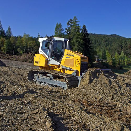 Bulldozer con orugas - PR 716 - Liebherr Excavators - para obra / forestal