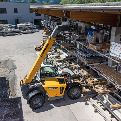 Manipulador telescópico - T 32-7 - Liebherr Excavators