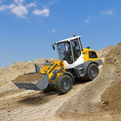 Cargadora de ruedas - L 507 Stereo - Liebherr Excavators - articulada / pivotante