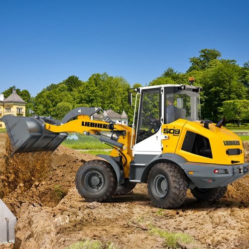 Cargadora de ruedas - L 509 Stereo - Liebherr Excavators - articulada / compacta