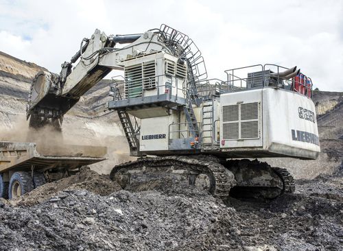 Excavadora de grandes dimensiones - R 9250 G6 - Liebherr Excavators - con orugas / Tier 4 provisional / Tier 2