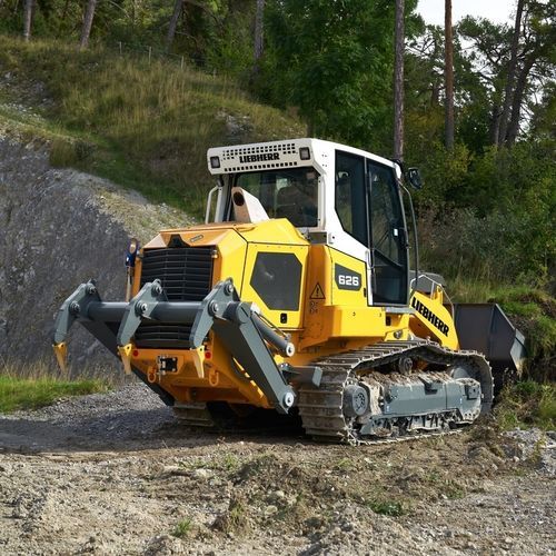 Cargadora de orugas - LR 626  - Liebherr Excavators - rígida / para obra