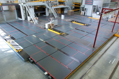 Transportador con cadena - MINDA Industrieanlagen GmbH - horizontal / de transporte / de descarga