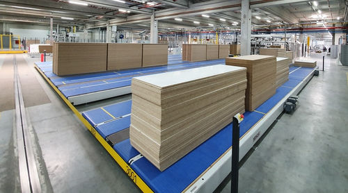 Transportador de banda - MINDA Industrieanlagen GmbH - horizontal / de almacenamiento