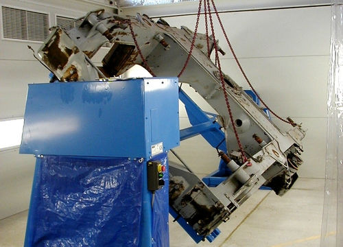 Volteador-volcador eléctrico - MINDA Industrieanlagen GmbH