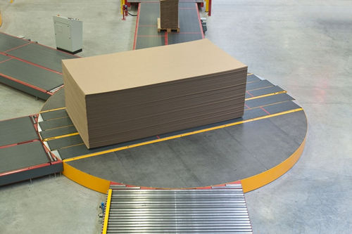 Mesa giratoria accionada por motor - MINDA Industrieanlagen GmbH - horizontal / para cargas pesadas