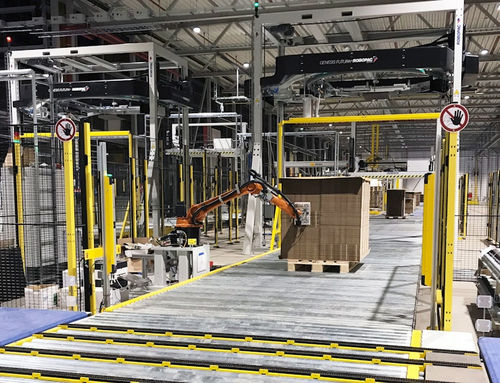Máquina de etiquetado automática - MINDA Industrieanlagen GmbH - para embalajes / de cartón / para palés