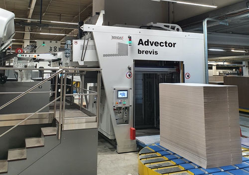 Alimentador neumático - ADVECTORbrevis - MINDA Industrieanlagen GmbH - de cinta transportadora / de cartón / de placas