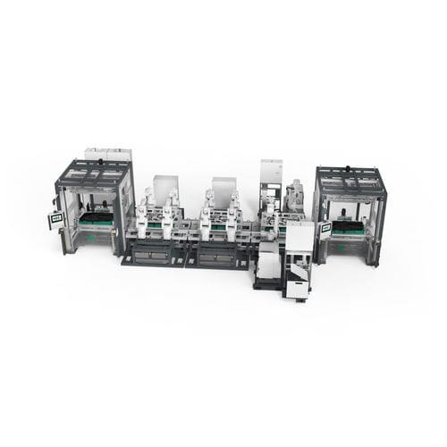 Máquina de soldar por ultrasonidos - MS sonxMAC LINE - MS Ultraschall Technologie GmbH - por ultrasonidos / robotizada / en línea