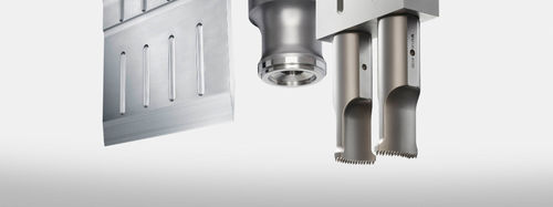 Sonotrodo de corte - MS sonxSON - MS Ultraschall Technologie GmbH - de soldadura / de titanio / de acero