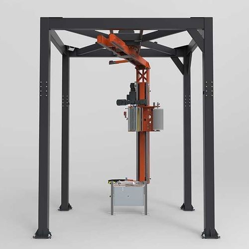 Envolvedora con brazo giratorio - Flyer VA - Pamminger Verpackungstechnik Ges mbH - automática / para palés / con dispositivo colocador de techo