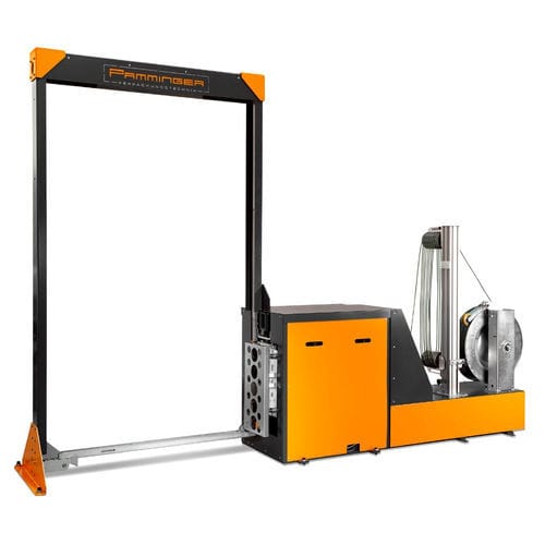 Flejadora lateral - S-Aggregat - Pamminger Verpackungstechnik Ges mbH - totalmente automática / para palés / para cintas de flejado de PP-PET