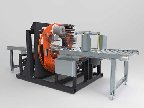 Envolvedora horizontal - Python 300 – 800 HS - Pamminger Verpackungstechnik Ges mbH - con anillo rotativo / enteramente automática / para productos largos