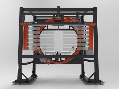 Envolvedora horizontal - Python 1000 – 3200 - Pamminger Verpackungstechnik Ges mbH - con anillo rotativo / enteramente automática / para productos largos