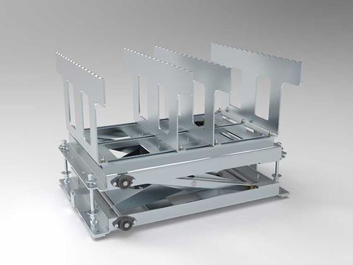 Aparato de levantamiento para palés - Pamminger Verpackungstechnik Ges mbH - para transportador / de transporte