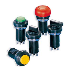 Botón pulsador de seta - MW Series - IDEC USA - IP66 / estanco al polvo / electromecánico
