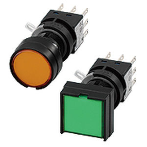 Botón pulsador táctil - H6 Series - IDEC USA - a prueba de choques / reforzado / IP65