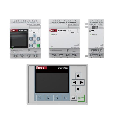 Relé programable compacto - FL1F SmartRelay - IDEC - micro / entradas analógicas / salidas relé