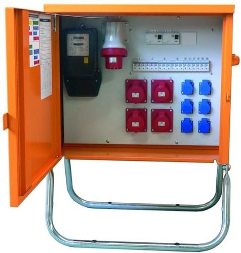 Armario eléctrico de distribución - EV series - MERZ GmbH - empotrable / para instalación en pared / con enchufes