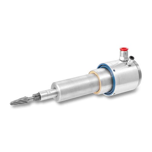 Husillo neumático de desbastado - RWA 2-22 - BIAX - Schmid & Wezel GmbH - para mecanizado / para robots / montado en brida