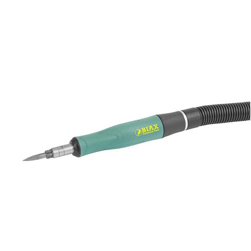 Amoladora neumática - T 6-50 S - BIAX - Schmid & Wezel GmbH - recta / escape trasero / ergonómica
