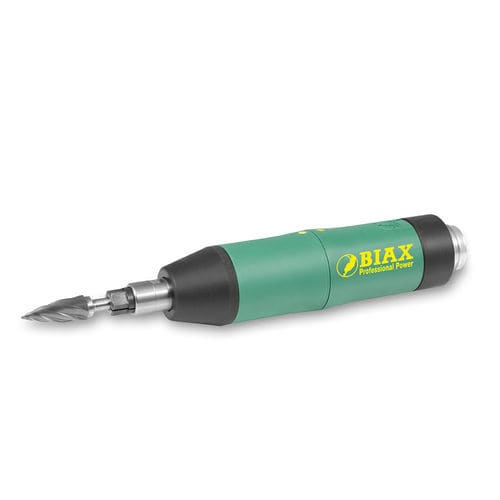 Amoladora neumática - SRD 8-20/2 - BIAX - Schmid & Wezel GmbH - recta / escape trasero