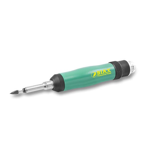 Amoladora neumática - SRD 3-30/2 - BIAX - Schmid & Wezel GmbH - recta / escape trasero / extensible