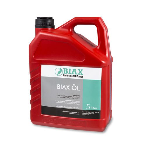 Aceite de lubricación - BIAX - Schmid & Wezel GmbH - sintético / para herramienta neumática