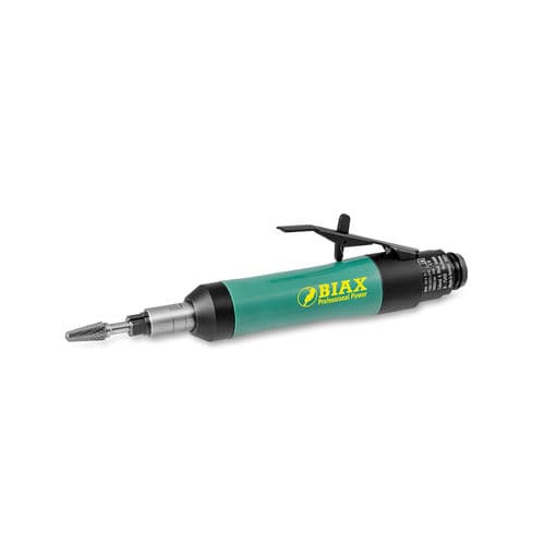 Amoladora neumática - SRH 8-30/2 - BIAX - Schmid & Wezel GmbH - recta / escape trasero / ergonómica