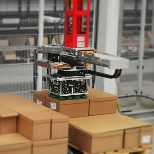 Brazo manipulador de manipulación - RO-BER Industrieroboter GmbH - mecánico / mediante vacío / con horquilla
