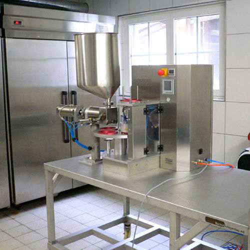 Selladora rotativa - ROTINO - Romer Maschinenbau AG - automática / de vasos / sobremesa