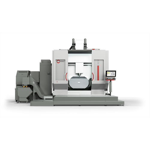 Centro de mecanizado CNC 5 ejes - C 62 - Maschinenfabrik Berthold HERMLE AG - vertical / con mesa rotativa abatible / HSK A-63