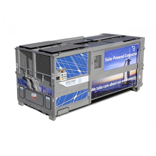 Compactador de basura horizontal - B.T.E. SPA - para recogida selectiva / móvil